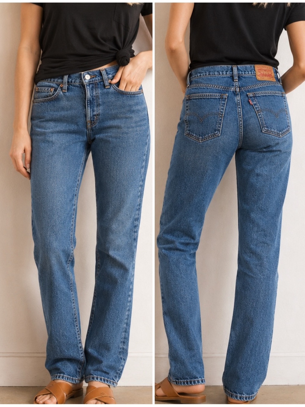 Unisex Men’s Levi’s 512 Medium Wash Slim Taper Denim Jeans  W31 L30